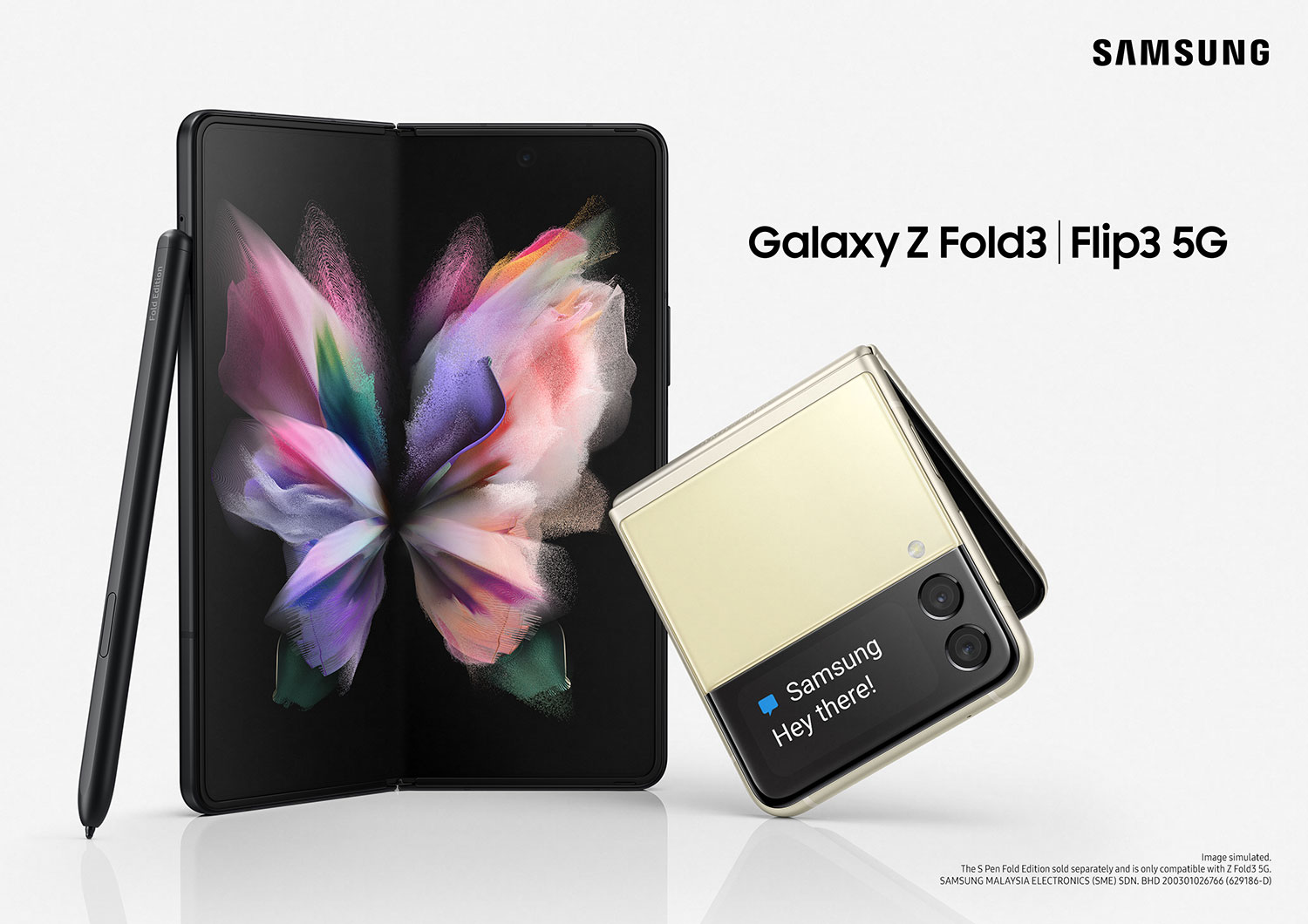 Samsung Galaxy Z Fold3 and Galaxy Z Flip3