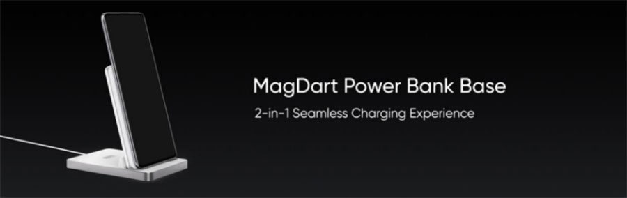 realme 2-in-1 MagDart Power Bank and Base