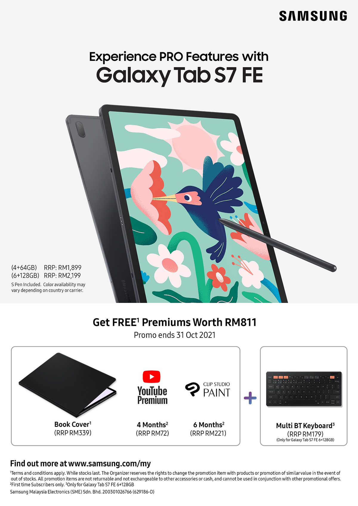 Samsung Galaxy Tab S7 FE Malaysia