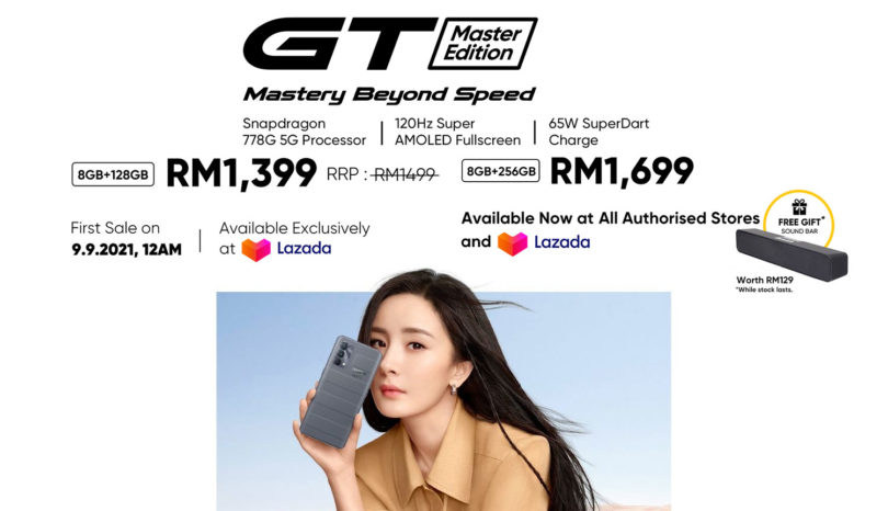 realme GT Master Edition Officially Launched in Malaysia