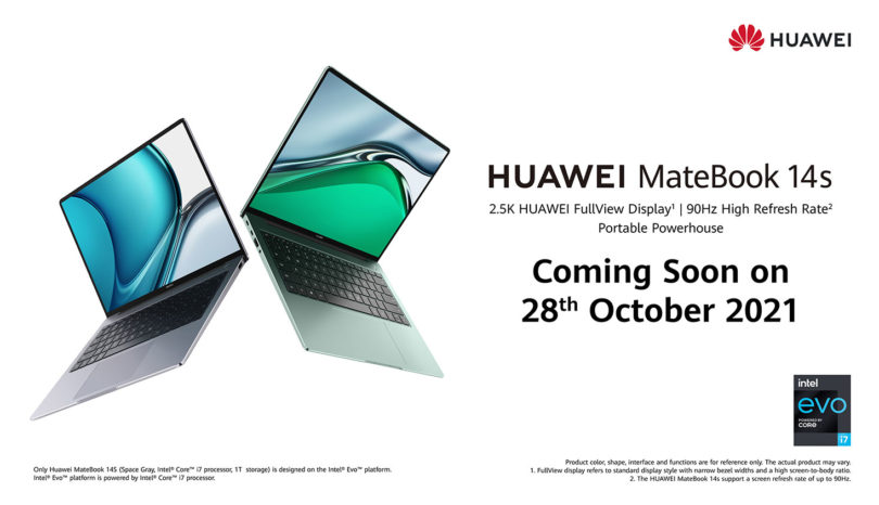 HUAWEI MateBook 14s_Coming Soon