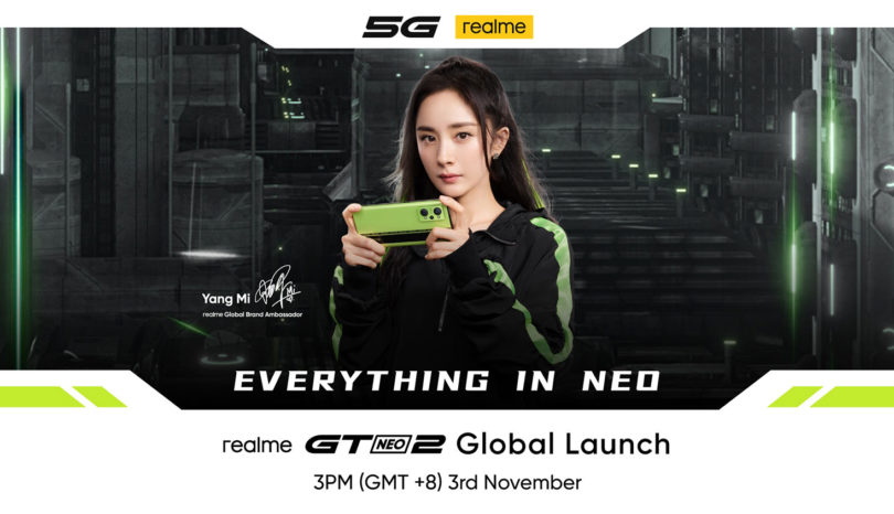 realme GT Neo2 and realme Pad Coming on November 3rd