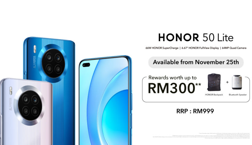 HONOR 50 Lite Malaysia