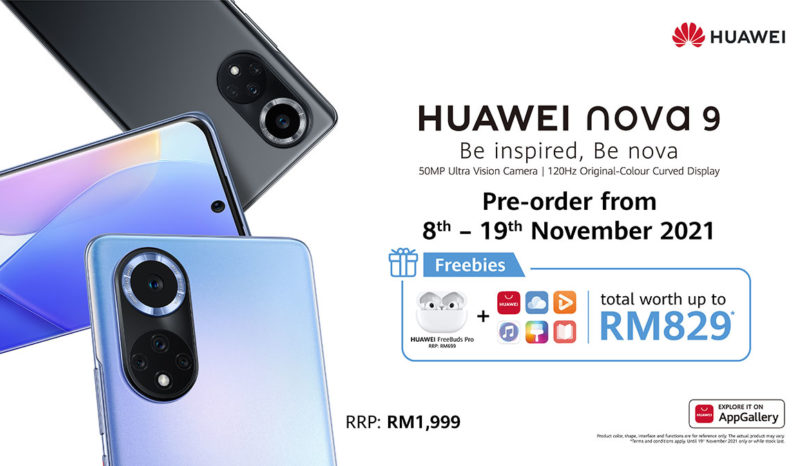 HUAWEI nova 9 Now Available for Pre-Order