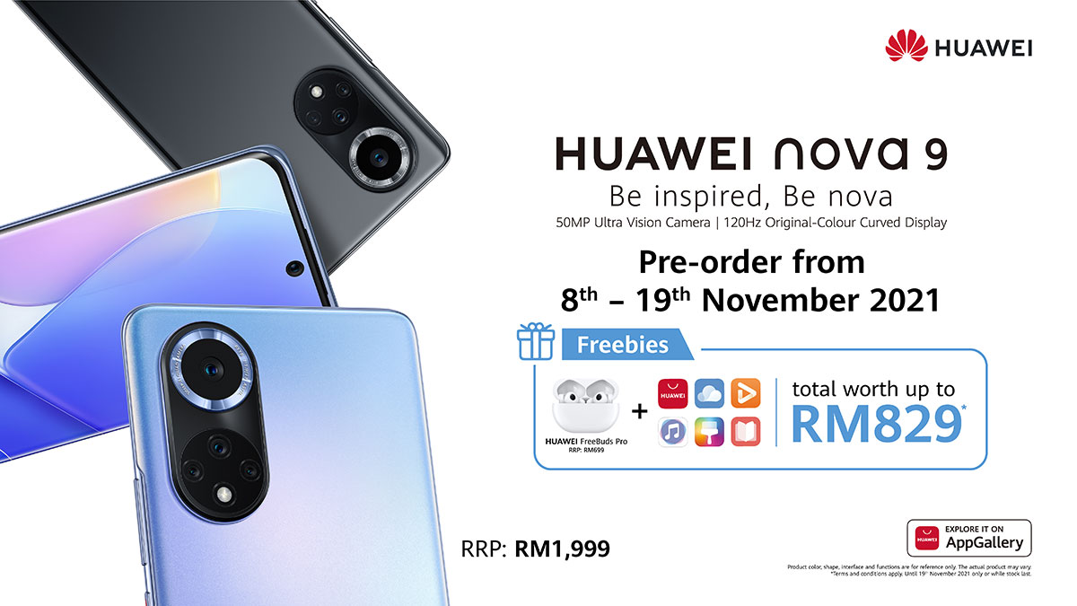 HUAWEI nova 9 Now Available for Pre-Order
