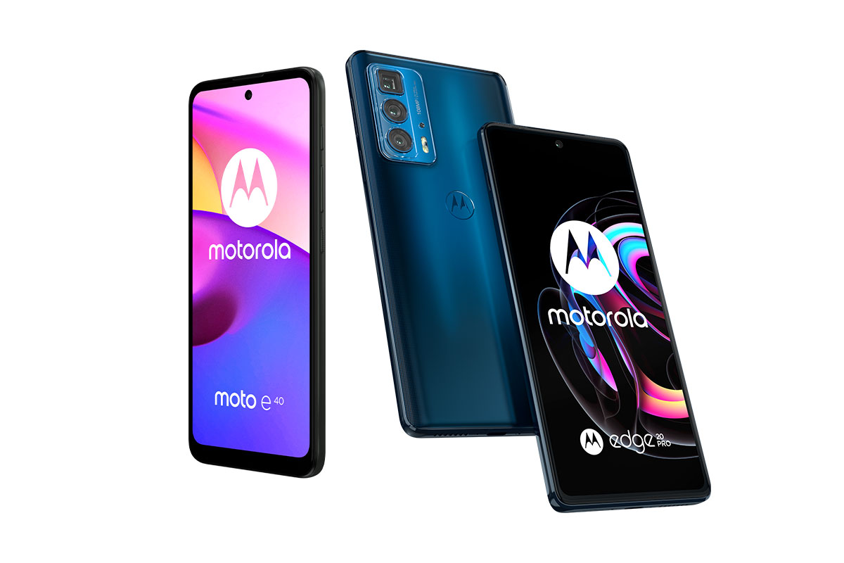 Motorola e40 and Motorola Edge 20 Pro