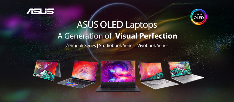 ASUS Complete OLED Laptop Lineup Launch 2021