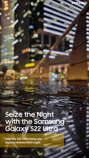 Seize the Night with the Samsung Galaxy S22 Ultra_1