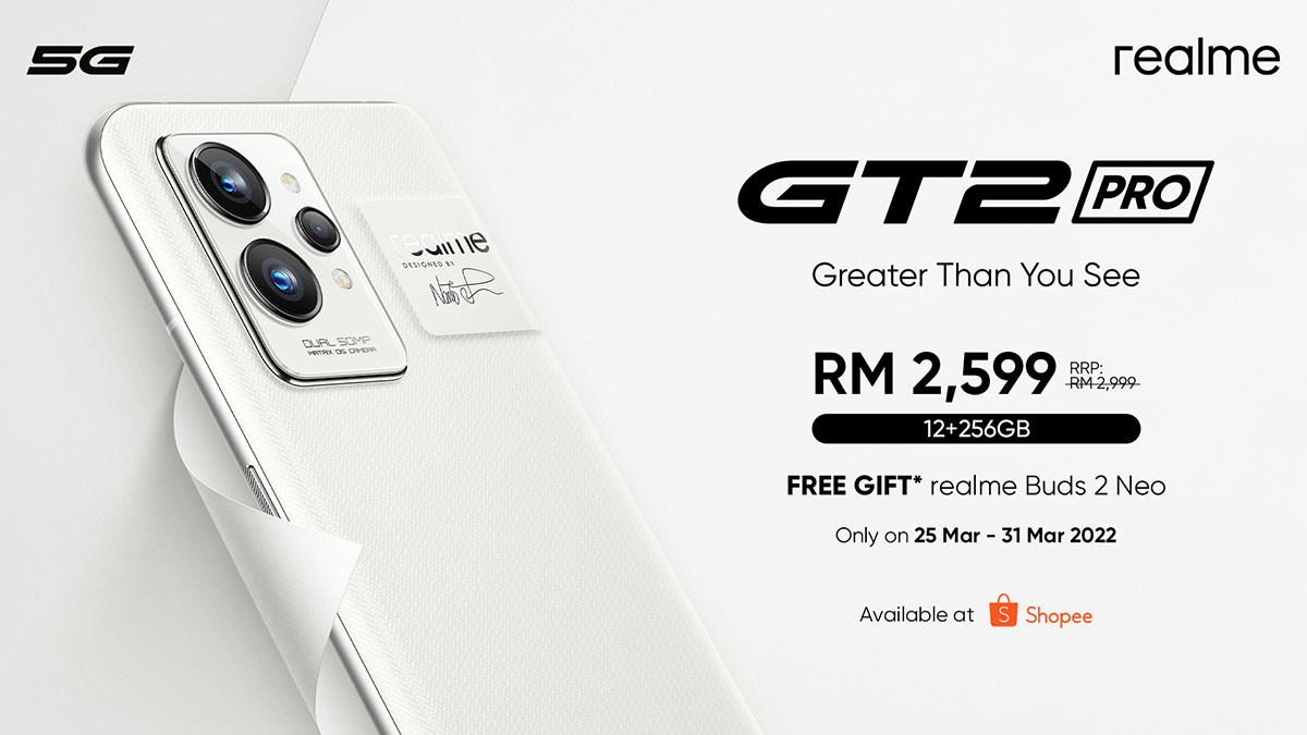 realme GT 2 Pro Officially Launched in Malaysia