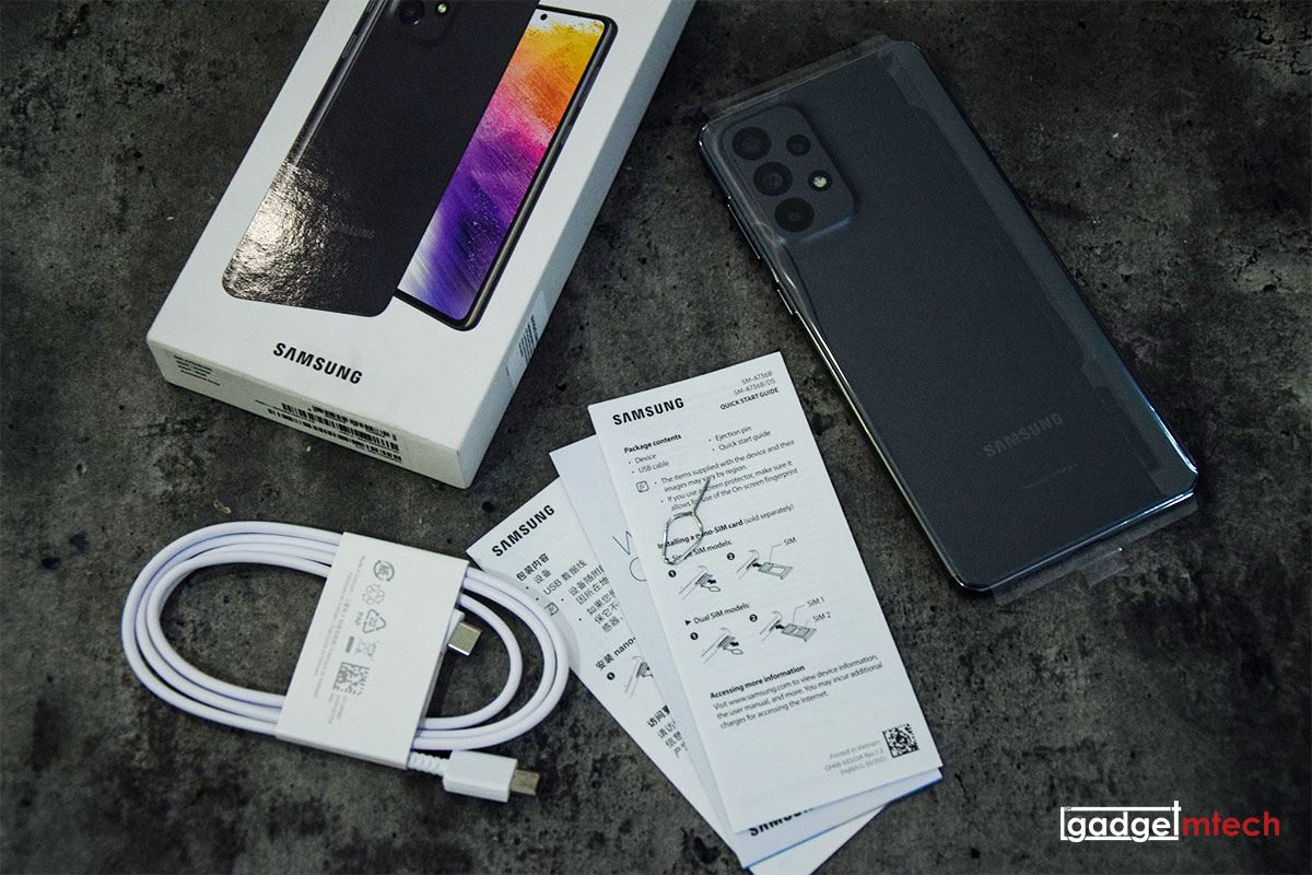 Unboxing & First Impressions: Samsung Galaxy A73 5G