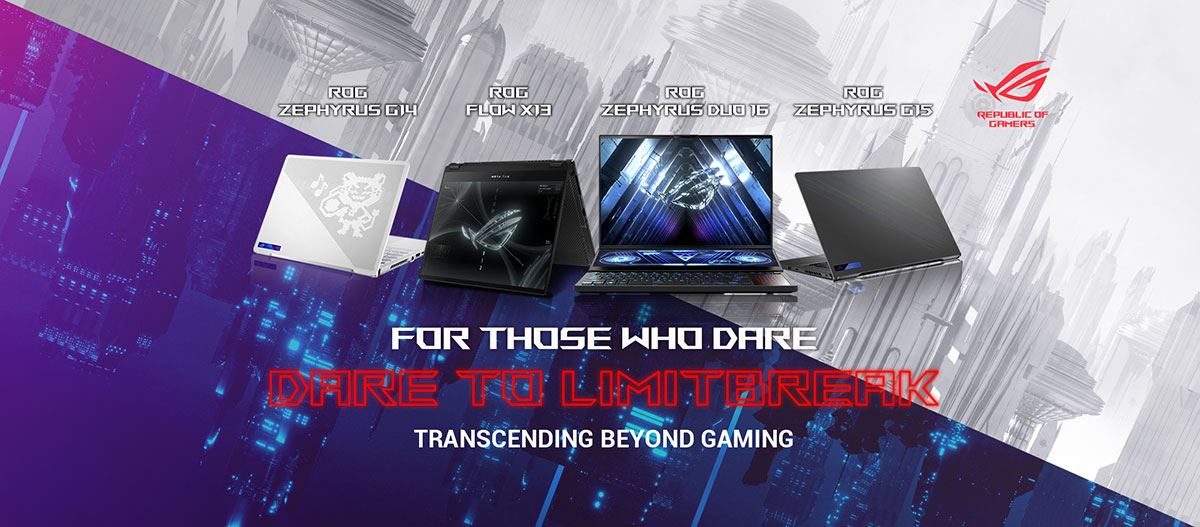 ASUS Announces 2022 AMD ROG Gaming Laptops