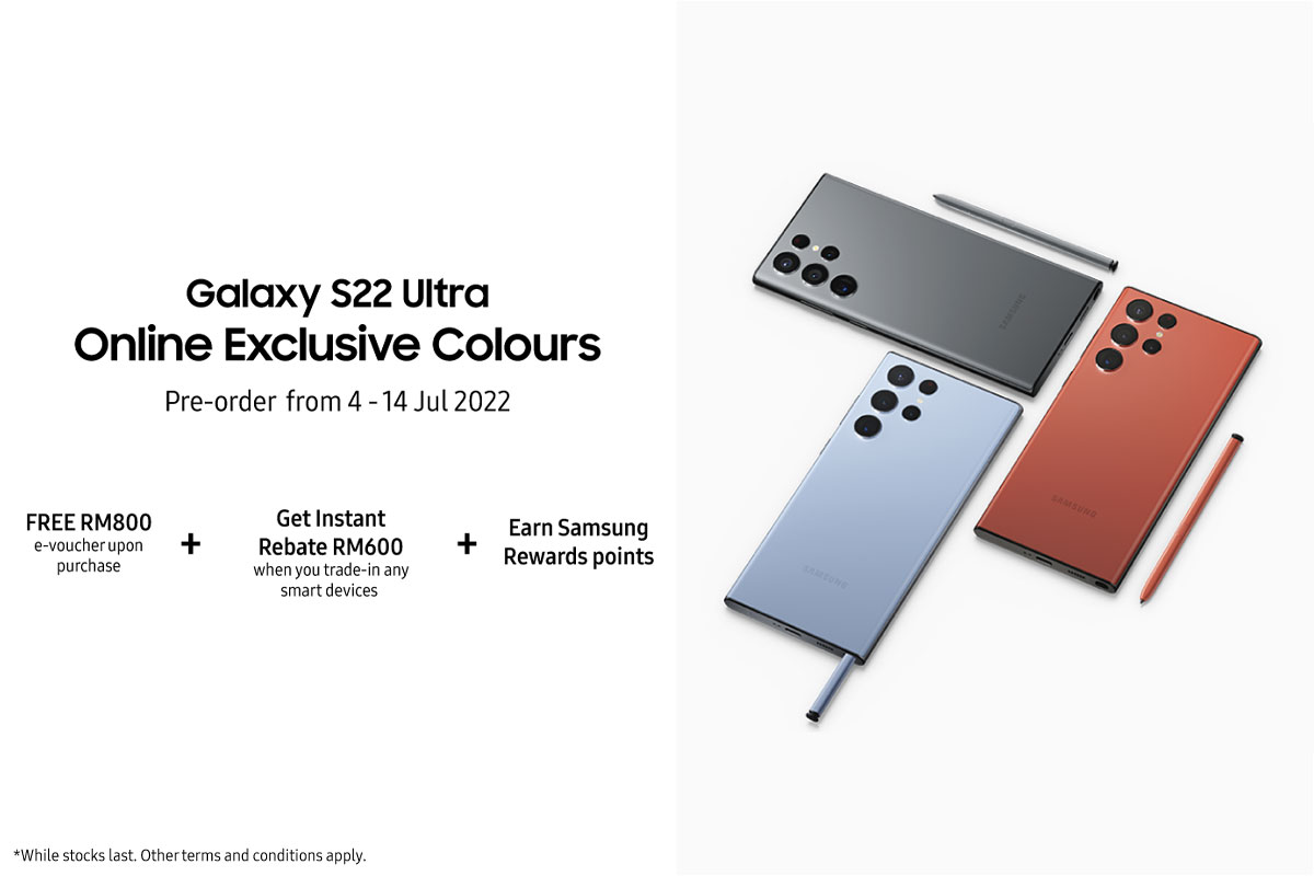 Samsung Galaxy S22 Ultra New Online Exclusive Colors