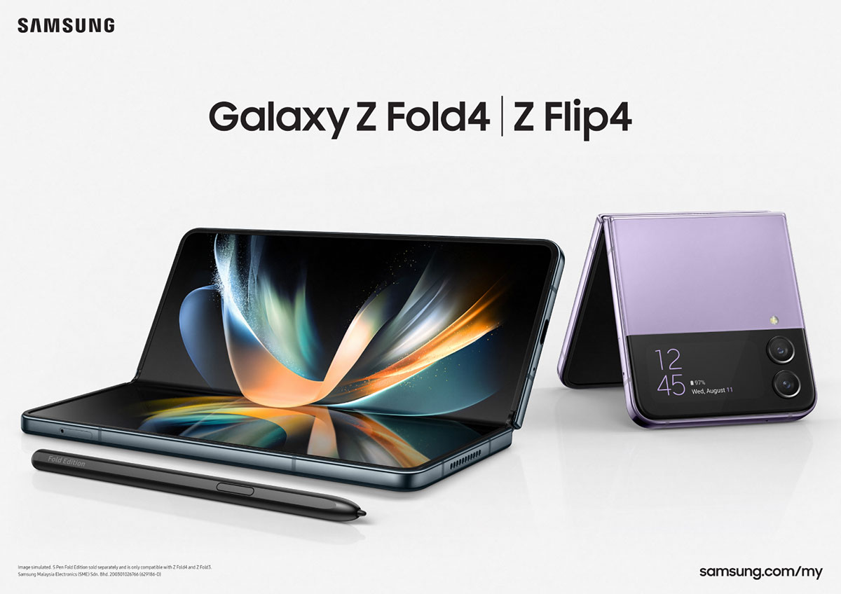 Samsung Galaxy Z Fold4 and Galaxy Z Flip4