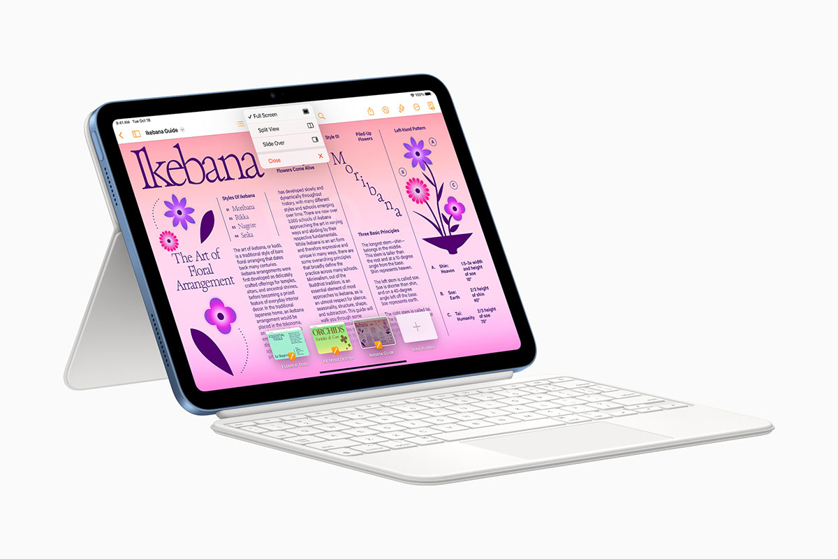 Apple iPad (10th Generation) with Magic Keyboard Folio