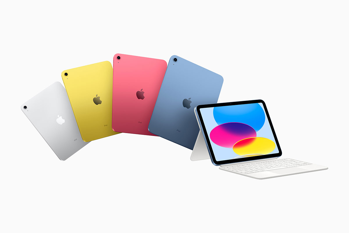 Apple Unveils Redesigned iPad in Four Vibrant Colors