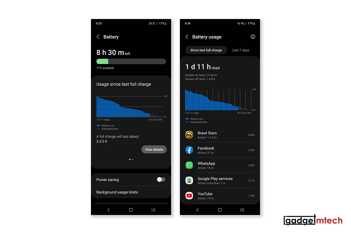 Samsung Galaxy Z Flip4 Battery Life