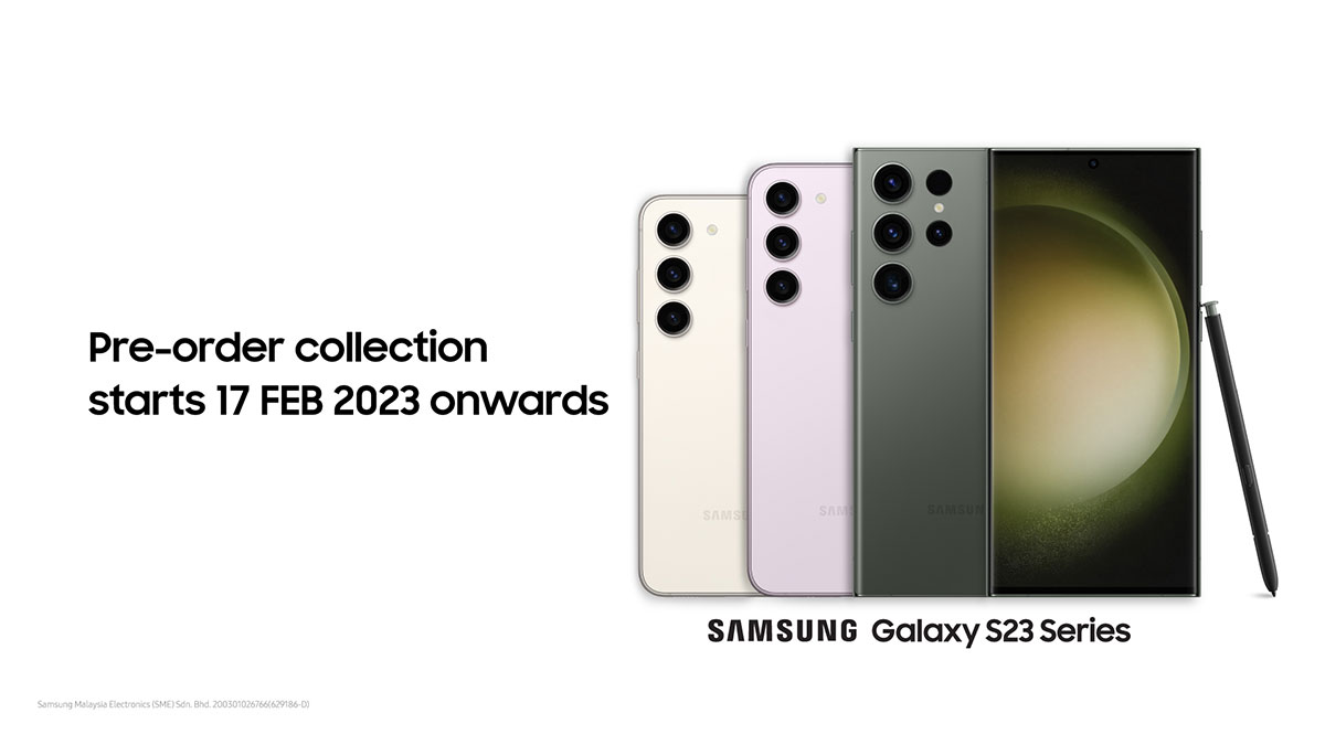 Samsung Galaxy S23 Series Pre-order Collection