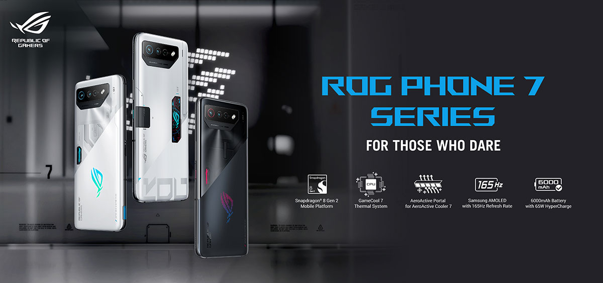 ASUS ROG Phone 7 Series Goes Official
