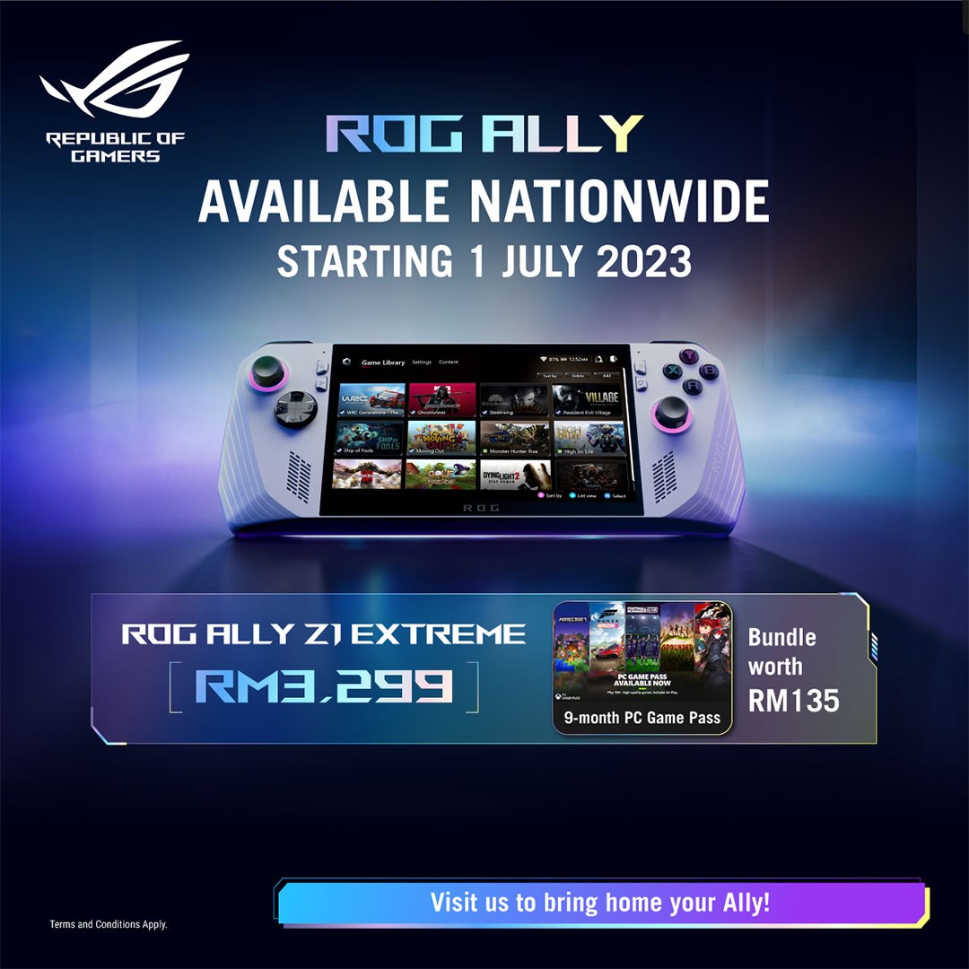 ASUS ROG Ally Nationwide Availability