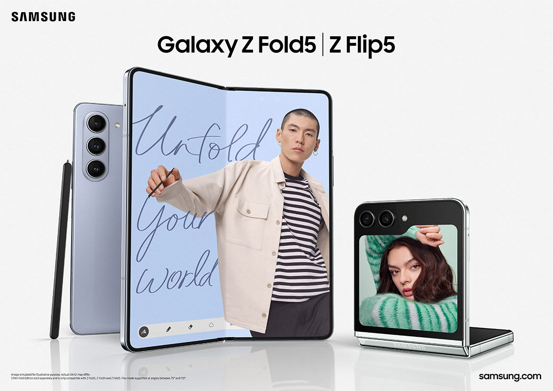 Samsung Galaxy Z Fold5 and Galaxy Z Flip5