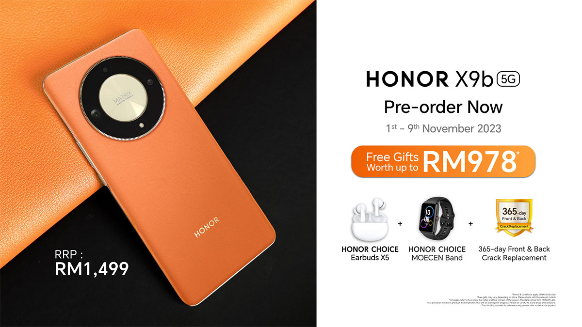 HONOR X9b Now Available for Pre-Order