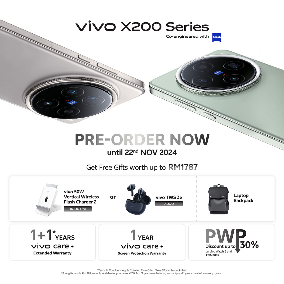 vivo X200 Series Pre-order