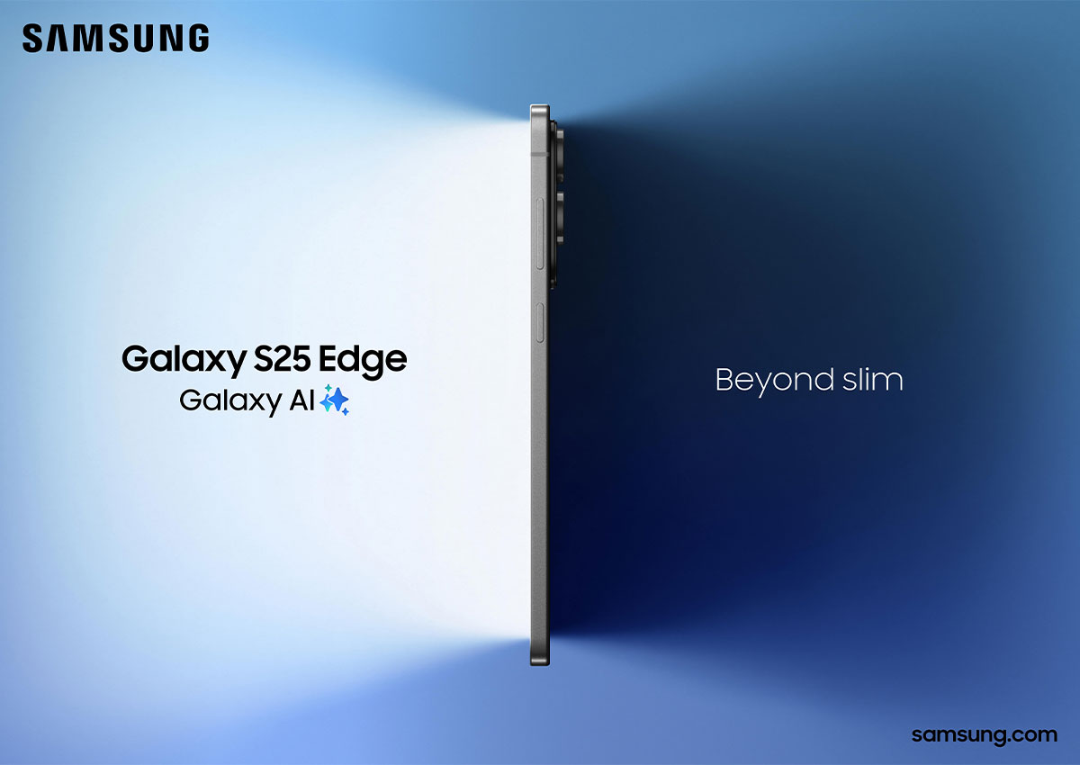 Samsung Galaxy S25 Edge Officially Announced with 5.8mm Profile
