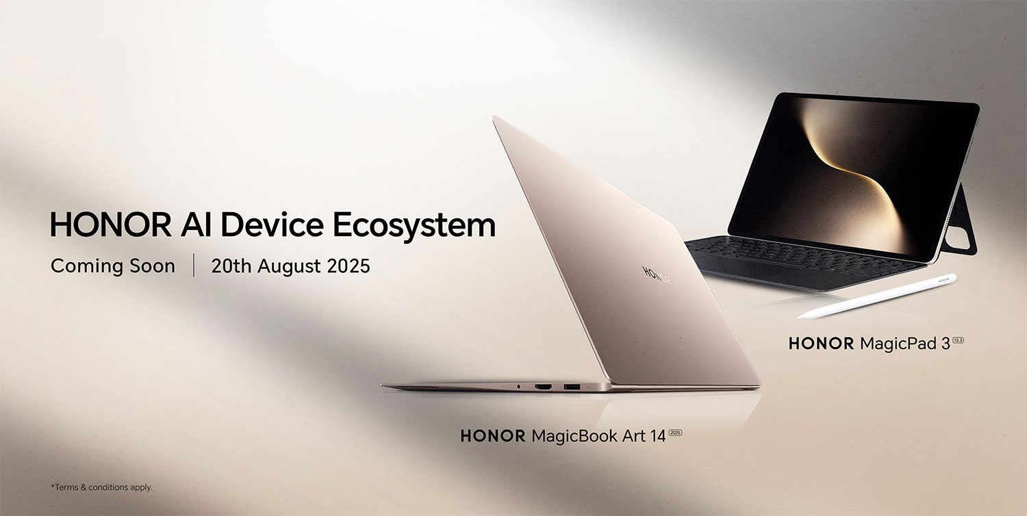 HONOR MagicPad 3 and MagicBook Art 14 (2025) Officially Launched in Malaysia