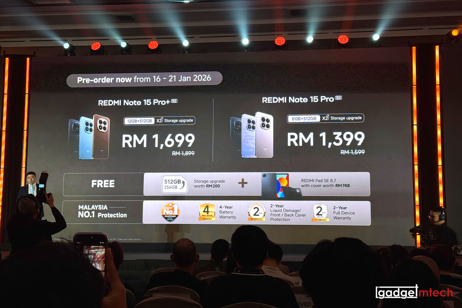 Xiaomi Launches Redmi Note 15 Series in Malaysia