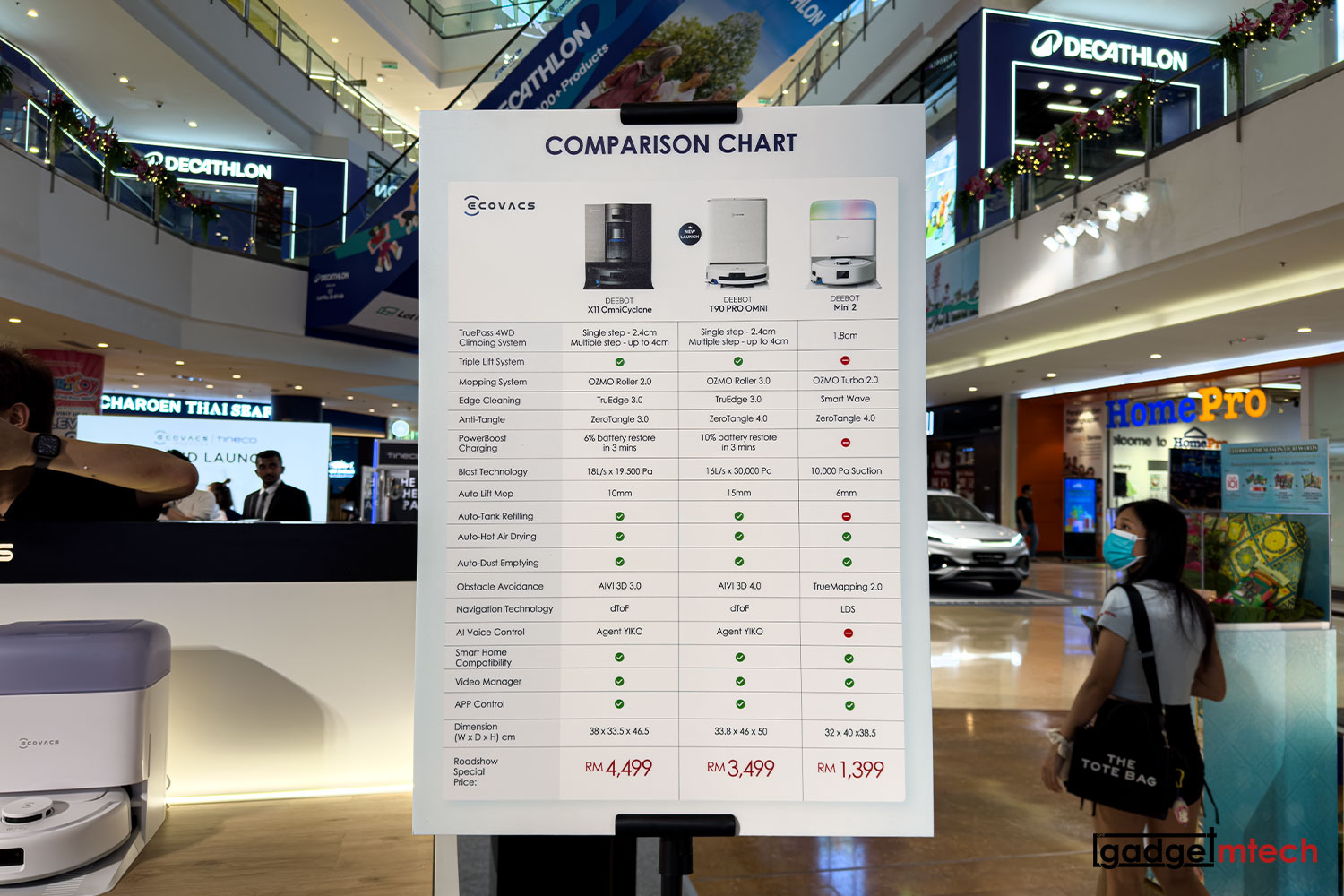 ECOVACS DEEBOT T90 PRO OMNI and DEEBOT Mini 2 Prices