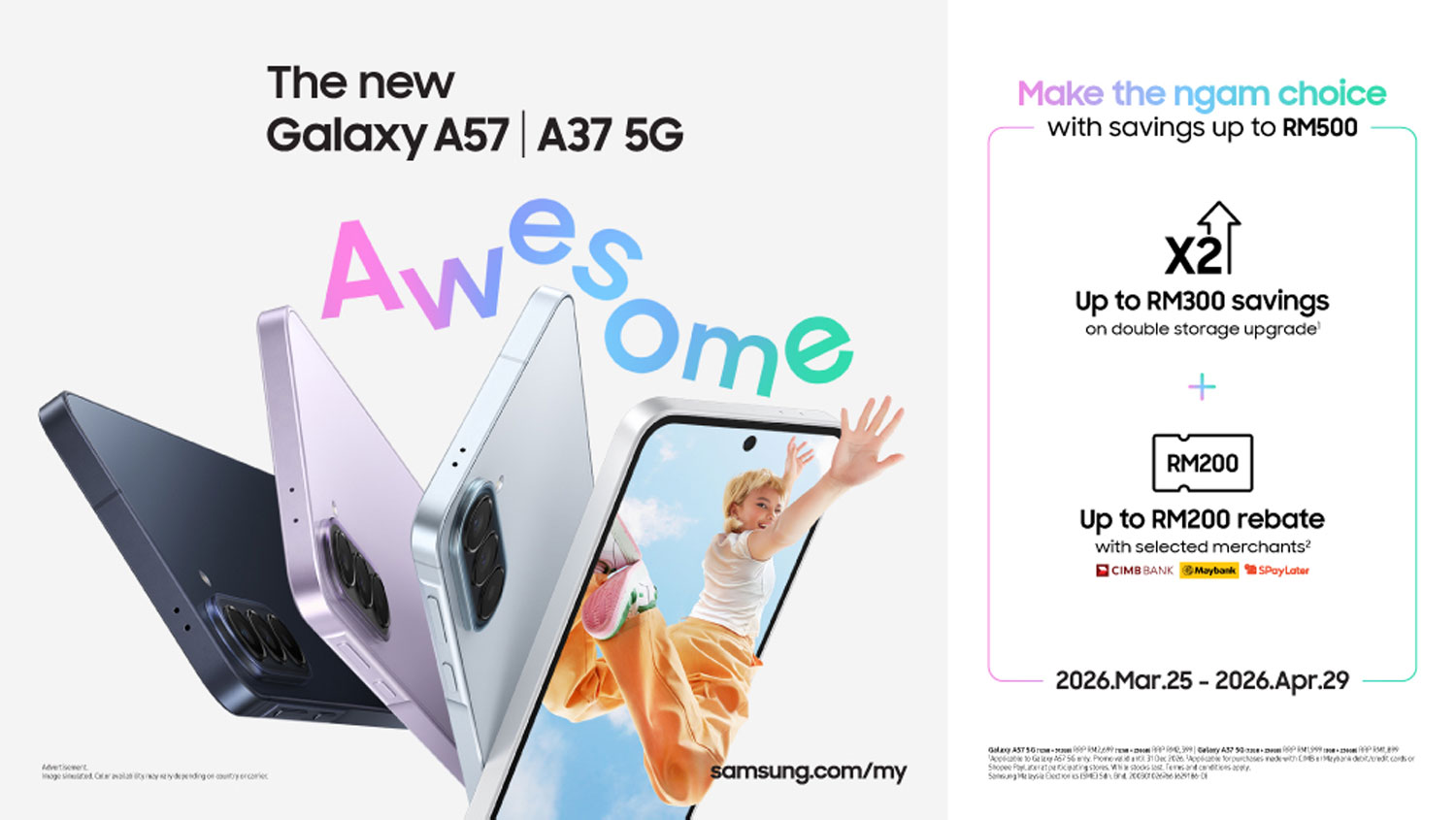 Samsung Unveils Galaxy A57 5G and Galaxy A37 5G