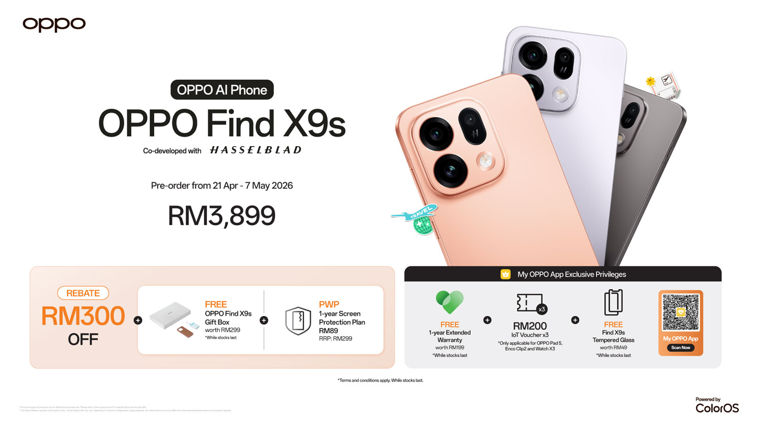 OPPO Find X9s Pre-order