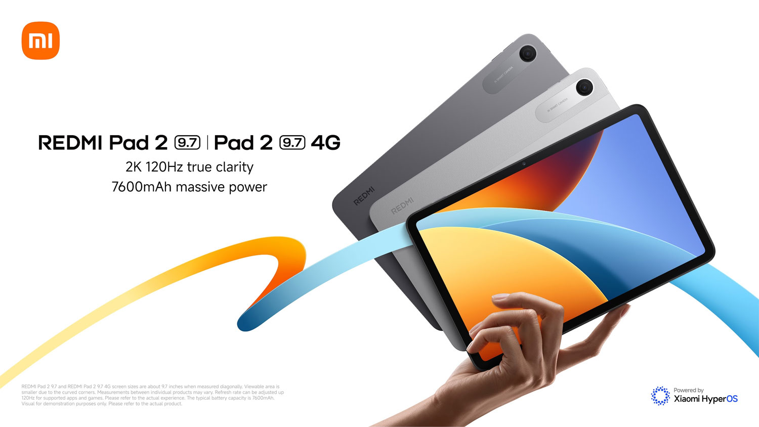 Xiaomi Unveils REDMI Pad 2 9.7 Series