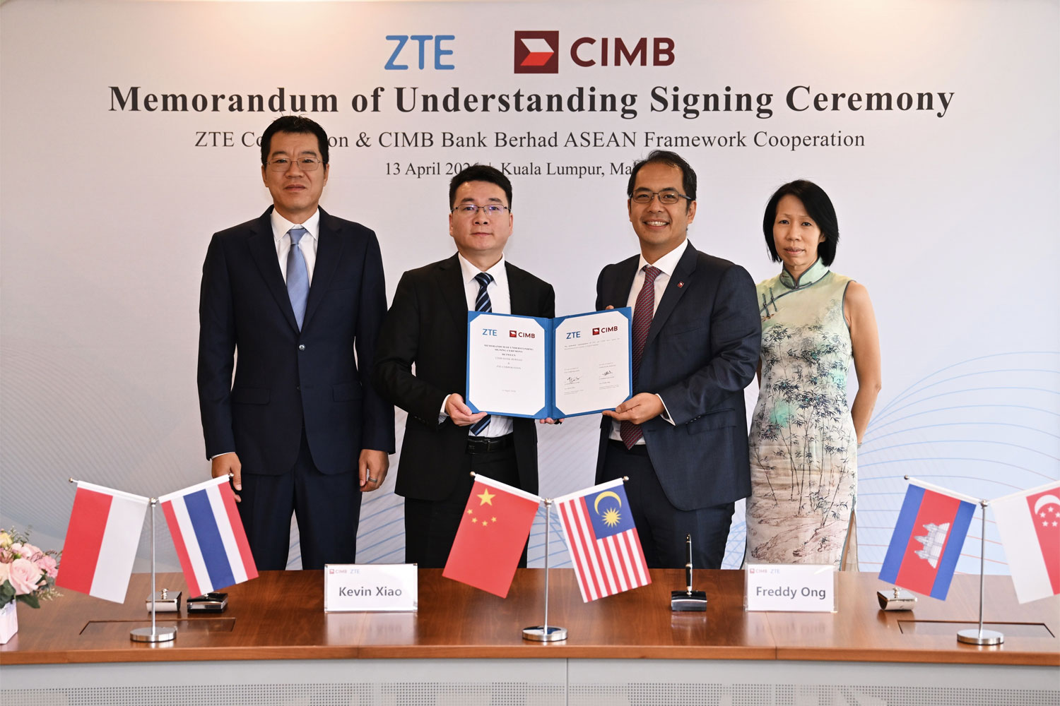 ZTE Partners CIMB to Accelerate 5G and Digital Infrastructure Growth Across ASEAN