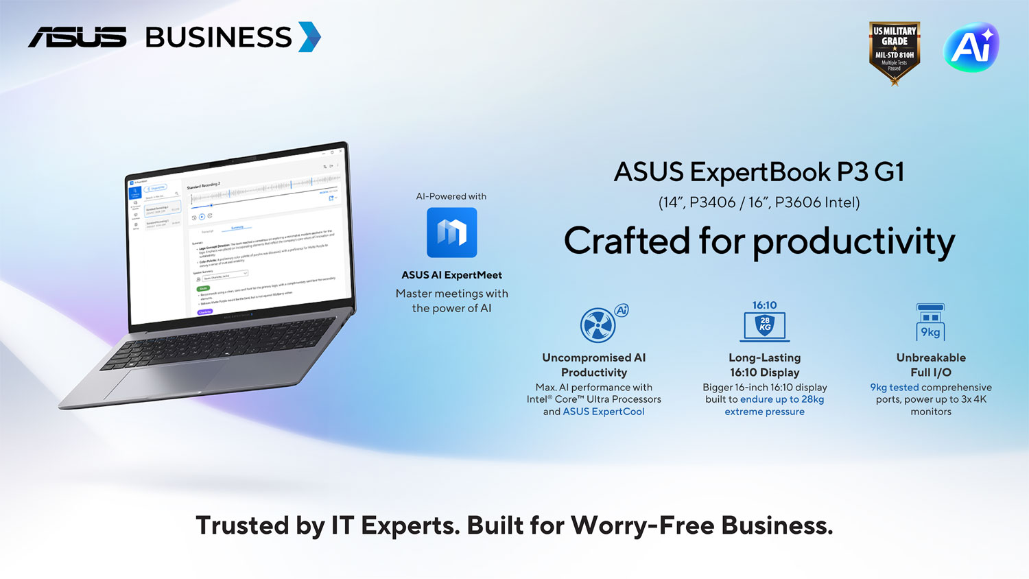 ASUS ExpertBook P3 G1
