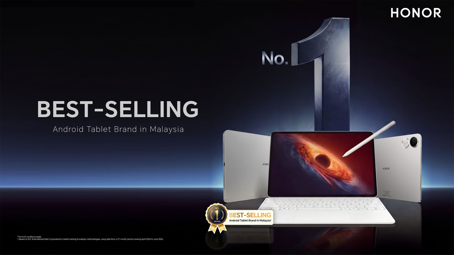 HONOR No.1 Android Tablet Brand