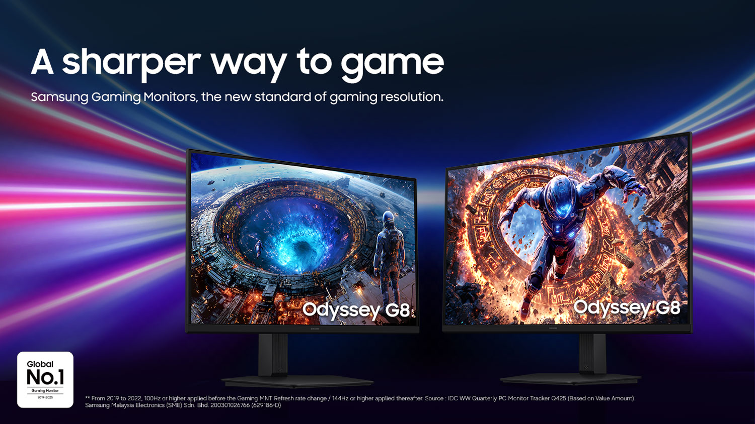 Samsung Odyssey G8 G80HS and G80HF Bring 6K and 5K Clarity to Work and Gaming