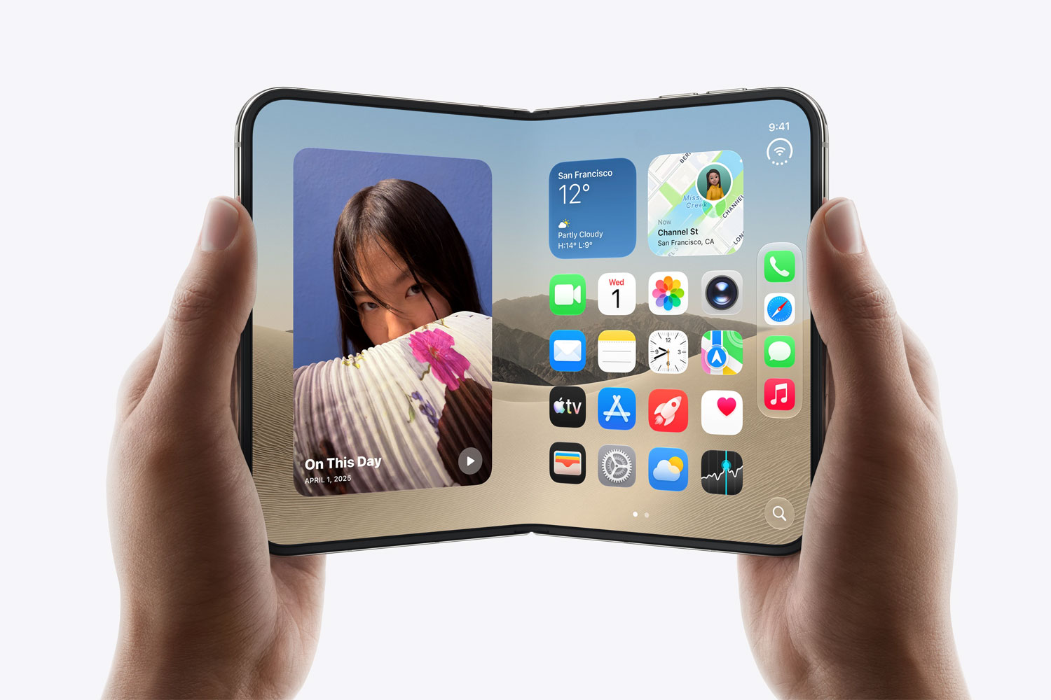 Apple iPhone Duo Is a Foldable with A20 Pro, Dual 48MP Cameras and up to 2TB Storage Starts at RM9,499