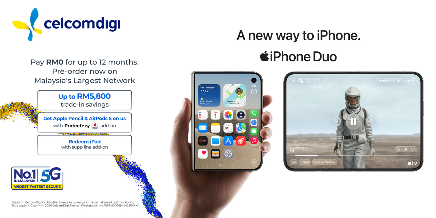 CelcomDigi iPhone Duo Pre-Order